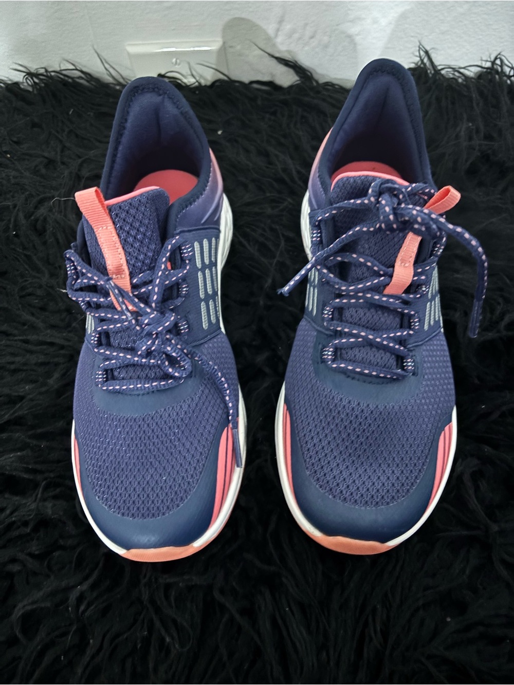 (NWOT) Athletic Works Navy and Pink Women's Athletic Sneakers